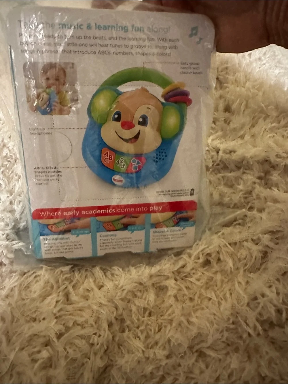 Fisher-Price Laugh & Learn Sing & Learn Music Player - Blue/Green/Yellow